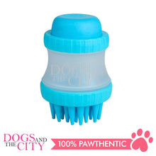 Load image into Gallery viewer, DGZ 2in1 Gentle Dog Washer Shampoo Dispenser with Silicone Brush for Dogs 11x7.5cm