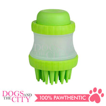 Load image into Gallery viewer, DGZ 2in1 Gentle Dog Washer Shampoo Dispenser with Silicone Brush for Dogs 11x7.5cm