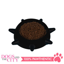 Load image into Gallery viewer, DGZ Beveled Round Bowl With Long Rivet 16x5cm 160ml for Dog and Cat