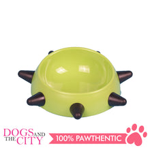 Load image into Gallery viewer, DGZ Beveled Round Bowl With Long Rivet 16x5cm 160ml for Dog and Cat