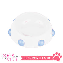 Load image into Gallery viewer, DGZ Beveled Round Bowl With Short Rivet 16x5cm 160ml for Dog and Cat