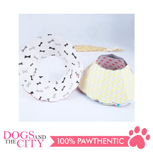 DGZ High Quality Paper Elizabeth Collar 2 Pieces for Dog and Cat