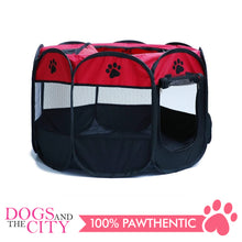 Load image into Gallery viewer, Folding Octagon Soft Pet Fence Medium 90x90x40cm