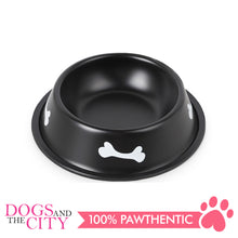Load image into Gallery viewer, DGZ Painted Stainless Pet Bowl 22CM