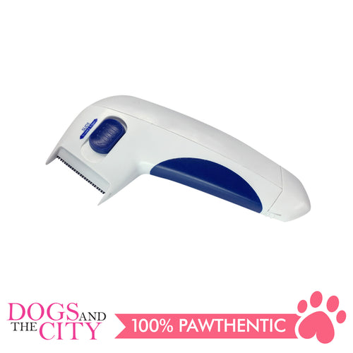 DGZ Pet Flea Doctor Electronic Anti Flea Comb for Dog and Cat Battery Operated