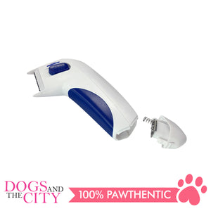 DGZ Pet Flea Doctor Electronic Anti Flea Comb for Dog and Cat Battery Operated