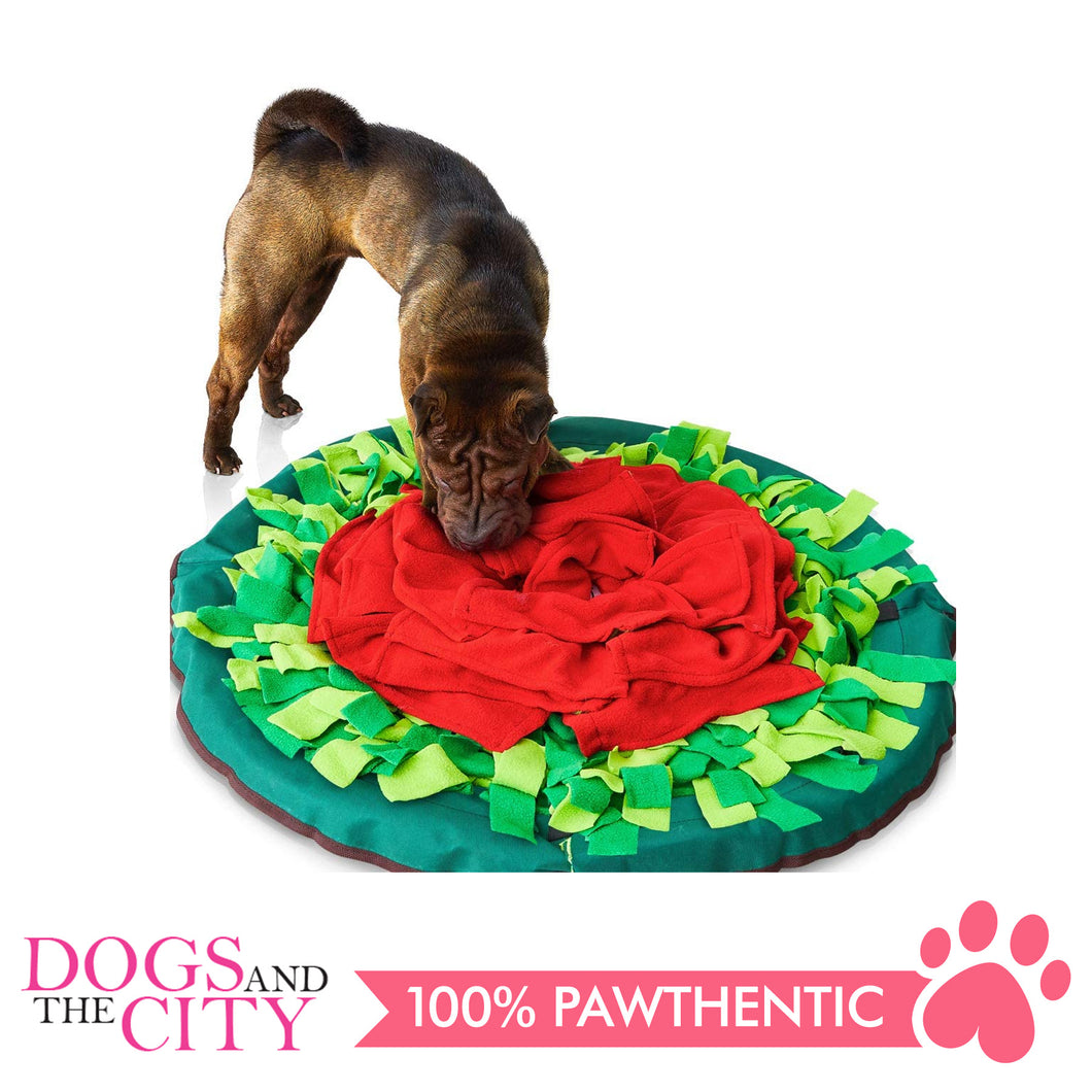 DGZ Dog Blanket Indoor Modern Sniffing Blanket Nosework Training Snuffle Mat 70X70CM