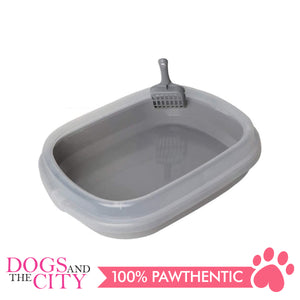 DGZ CFS Cat Litter Pan with Cat Scooper 48.5x40x13cm