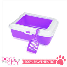 Load image into Gallery viewer, DGZ SO2A Cat Litter Pan with Cat Scooper 43x33x15cm