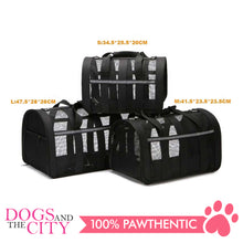 Load image into Gallery viewer, DGZ Pet Folding Net Portable Travel Carrier Small for Dog Cat Small Pets 34x24x20cm