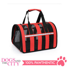 Load image into Gallery viewer, DGZ Pet Folding Net Portable Travel Carrier Small for Dog Cat Small Pets 34x24x20cm