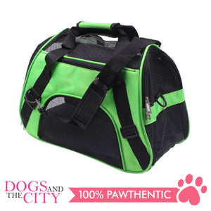 DGZ Pet Foldable Breathable Carrier Bag Small 43x21x30cm for Dog and Cat