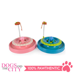 DGZ New Cat Play Plate with Mouse 25cm