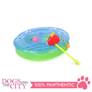 DGZ Single Layer Cat Turntable Play Disc Cat Funny Toy 30cm