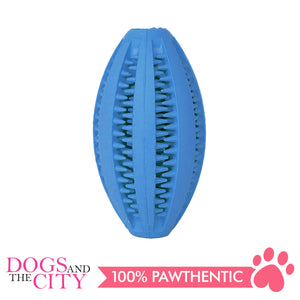 DGZ Interactive Rubber IQ Dog Toy Large 14x6cm