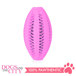 DGZ Interactive Rubber IQ Dog Toy Large 14x6cm