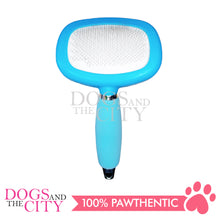 Load image into Gallery viewer, DGZ LG321 Pet Large Slicker and Grooming Brush with Silicone handle 13cm for Dog and Cat