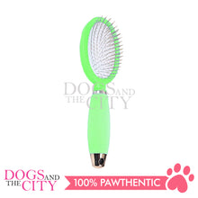 Load image into Gallery viewer, DGZ LG328 Single Brush with Silicone Handle SMALL for Dog and Cat 10CM