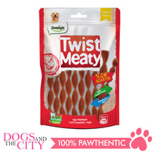 Load image into Gallery viewer, Dentalight 9497 Twisty Meaty Chicken Flavor Dog Treats 100g - Dogs And The City Online