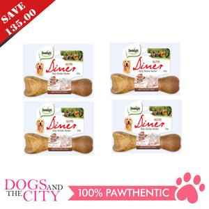 DENTALIGHT 10066-3 (Save P135.00) 8" Nutri Diner Tasty Chicken Dog Treats 4 Packs Extra Value Pack