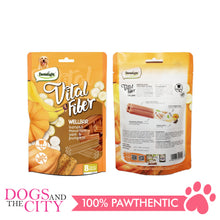 Load image into Gallery viewer, DENTALIGHT 10110 3&quot; Small Vital Fiber Wellbar×8pcs 80g Banana, Mountain Yam, Pumpkin Dog Treats