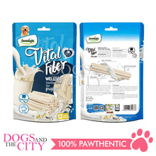 Load image into Gallery viewer, DENTALIGHT 10776 3&quot; Vital Fiber Wellbar Sticks for PUPPY 12pcs/pack 80g with Goat&#39;s Milk, Vanilla Flavor Dog Treats