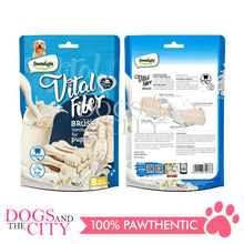 Load image into Gallery viewer, DENTALIGHT 10783 2.7&quot; Vital Fiber Brush for PUPPY 8pcs/pack 80g with Goat&#39;s Milk, Vanilla Flavor