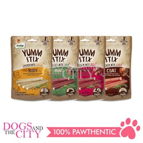 Dentalight Yumm Stix Cheweable Dog Treats 50g