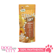 Load image into Gallery viewer, Dentalight 10806 8&quot; Vital Fiber Wellbar×3pcs LARGE 250g Honey, Fennel seed, Kumquat Dog Treats