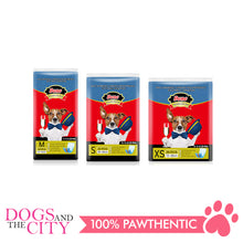 Load image into Gallery viewer, Dono Disposable Dog Diapers Male-Denim Style XS (26PCS) - Dogs And The City Online