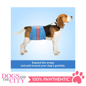 Dono Disposable Dog Diapers Male-Denim Style XS (26PCS) - Dogs And The City Online