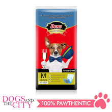 Load image into Gallery viewer, Dono Disposable Dog Diapers Male-Denim Style MEDIUM (18PCS) - Dogs And The City Online