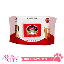 Load image into Gallery viewer, Dono Pet Wipes Hypoallergenic 80pcs - Dogs And The City Online