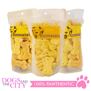 Doggie Star Milk Dog Biscuit 80g (3 packs) - All Goodies for Your Pet