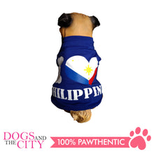 Load image into Gallery viewer, Doggiestar I Love Philippines Blue T-Shirt for Dogs - All Goodies for Your Pet