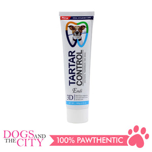 ENDI E073 Tartar Control Dental Care Dog Enzymatic 100g Toothpaste and Toothbrush Oral Hygiene Kit