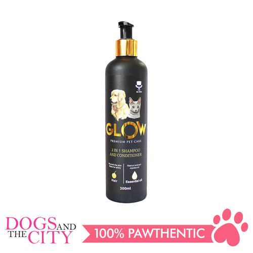 Glow D006 2in1 Shampoo and Conditioner for Dog And Cat 300ml