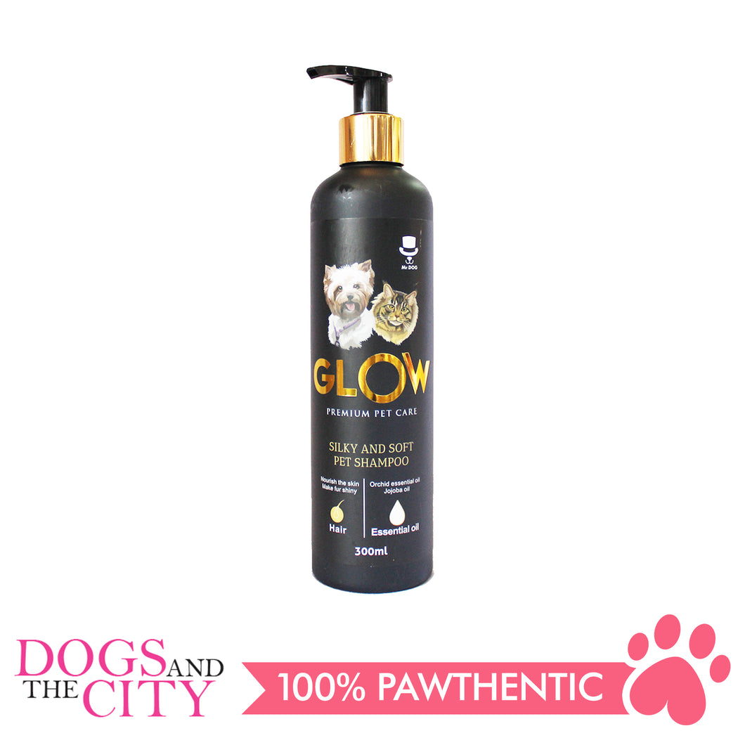 Glow D005 Silky and Soft Pet Shampoo for Dog And Cat 300ml