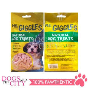 Mr. Giggles GPP092202 Biscuit Pink Milk 60G 3(Packs) Dog Treats