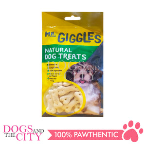 Mr. Giggles GPP092203 Biscuit Yellow Milk 60G 3(Packs) Dog Treats