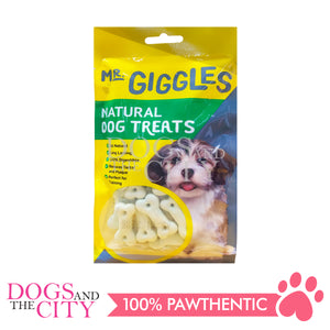 Mr. Giggles GPP092204 Biscuit Green Milk 60G 3(Packs) Dogs Treats