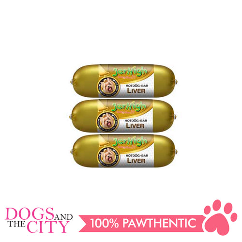 Jerhigh Hotdog Bar Liver 150g (3 pieces) - All Goodies for Your Pet