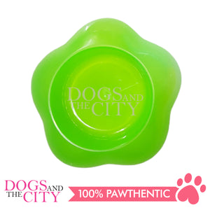 JX BO532 Colored Star-Shaped Pet Plastic Dog Bowl 16cm Small