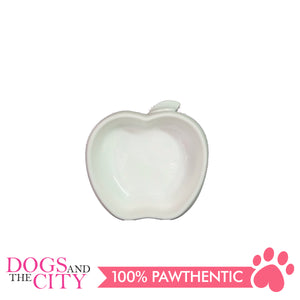 JX 536 Plastic Bowl Apple Shape 20cm - All Goodies for Your Pet