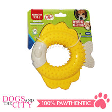 Load image into Gallery viewer, JX P991 Fish-Shaped Soft Rubber Molar Pet Toy 14x14x3cm Dog Toy