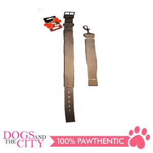 JX 3.2cm Pet Collar and Leash For Large Breed Dogs