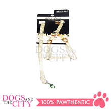 Load image into Gallery viewer, JX HJLH2021 1.0cm Printed Adjustable Pet Harness and Leash for Small Dog and Cat