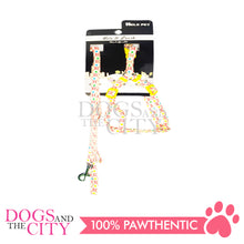 Load image into Gallery viewer, JX HJLH2021 1.0cm Printed Adjustable Pet Harness and Leash for Small Dog and Cat