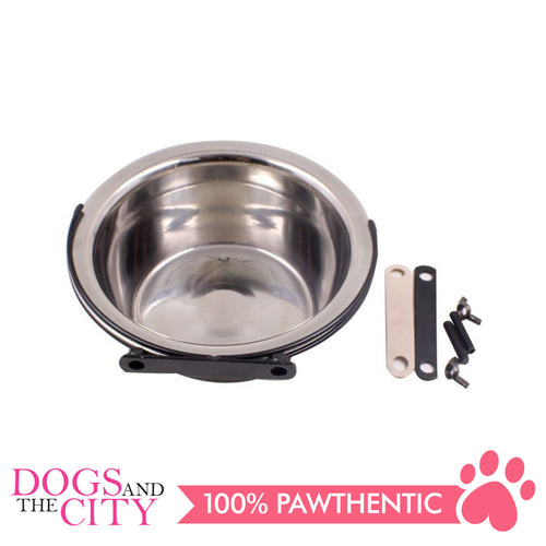 JX Stainless Steel Hanging Pet Bowls for Dogs and Cats 11cm/13cm/17cm/22cm