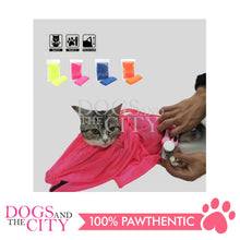 Load image into Gallery viewer, JX Cat Grooming Bag Mesh Pet No Scratching Biting Restraint Bath Bags For Bathing Nail Trimming Injecting Examing